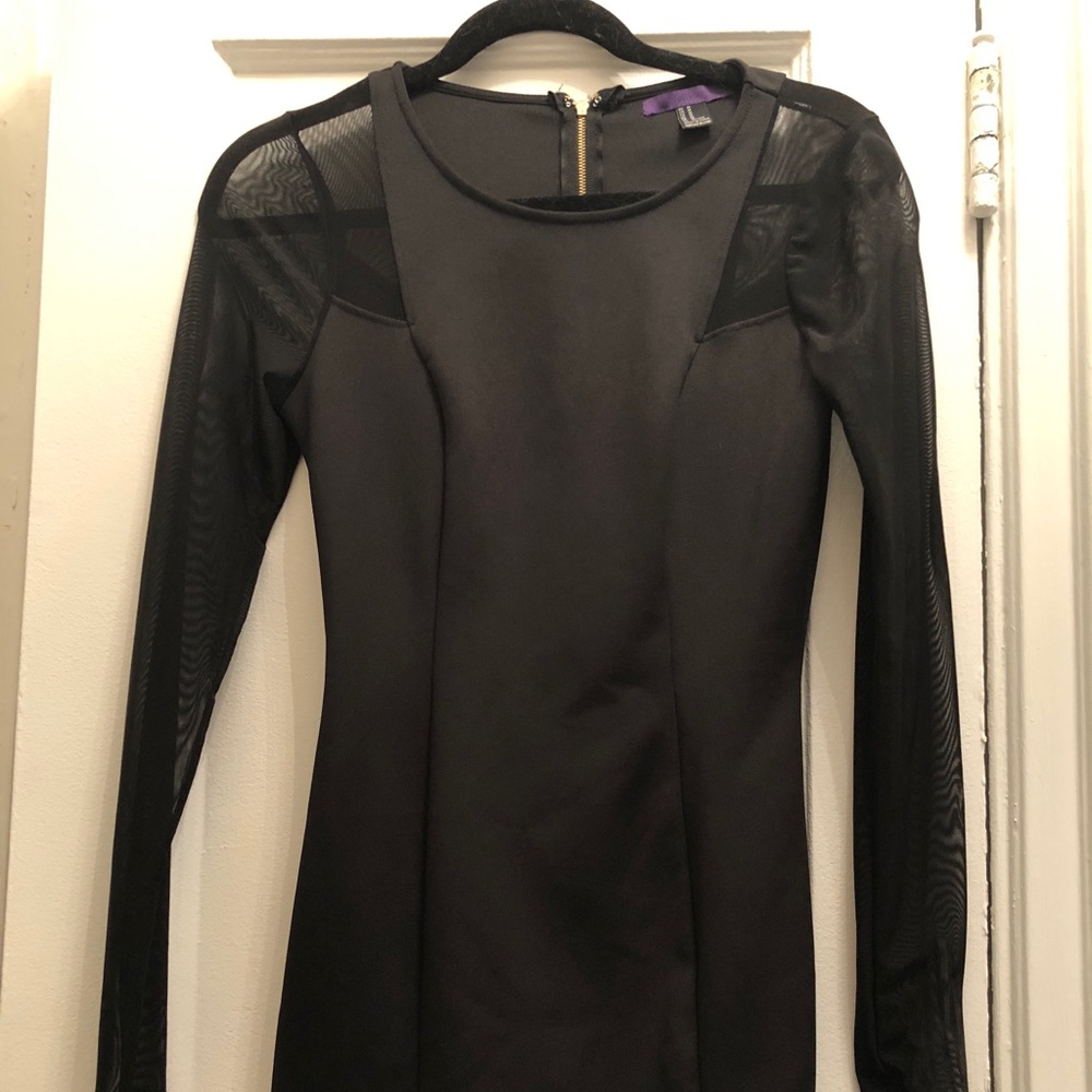 Sexy black going out dress